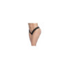 String brésilien en dentelle noir grande taille 
